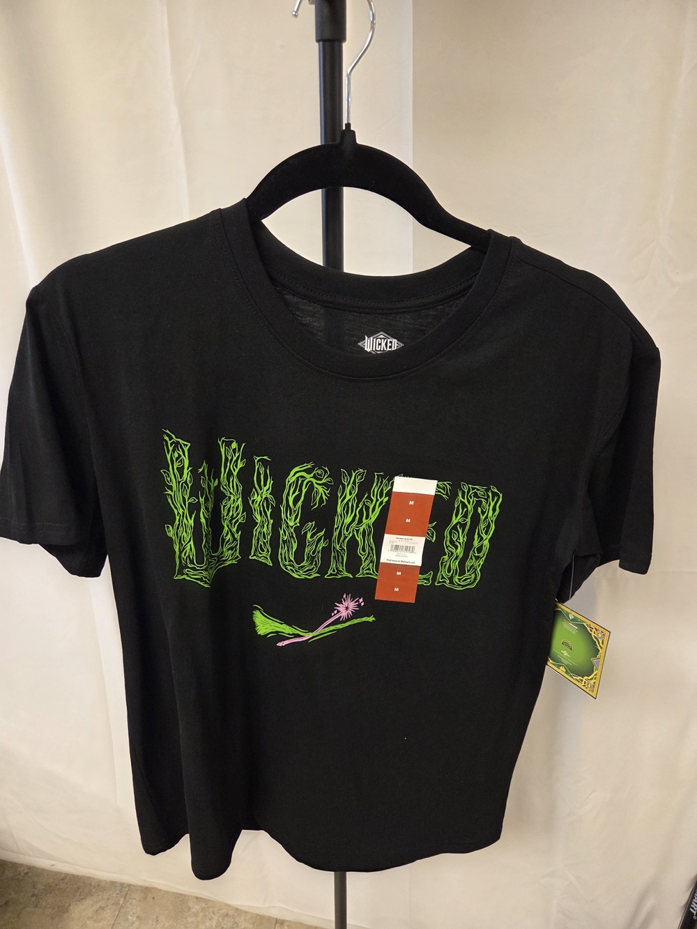 Wicked Graphic Logo Tee - Black & Neon Green